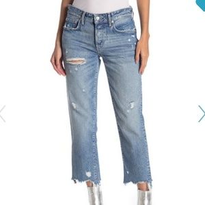 28 Free People ripped cropped skinny jeans